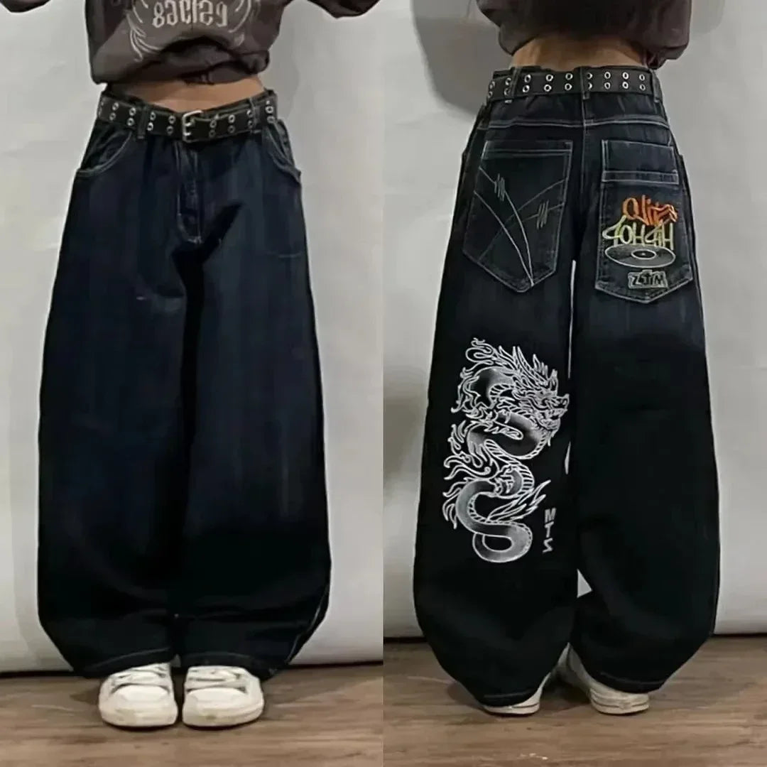High Waist Wide Jeans